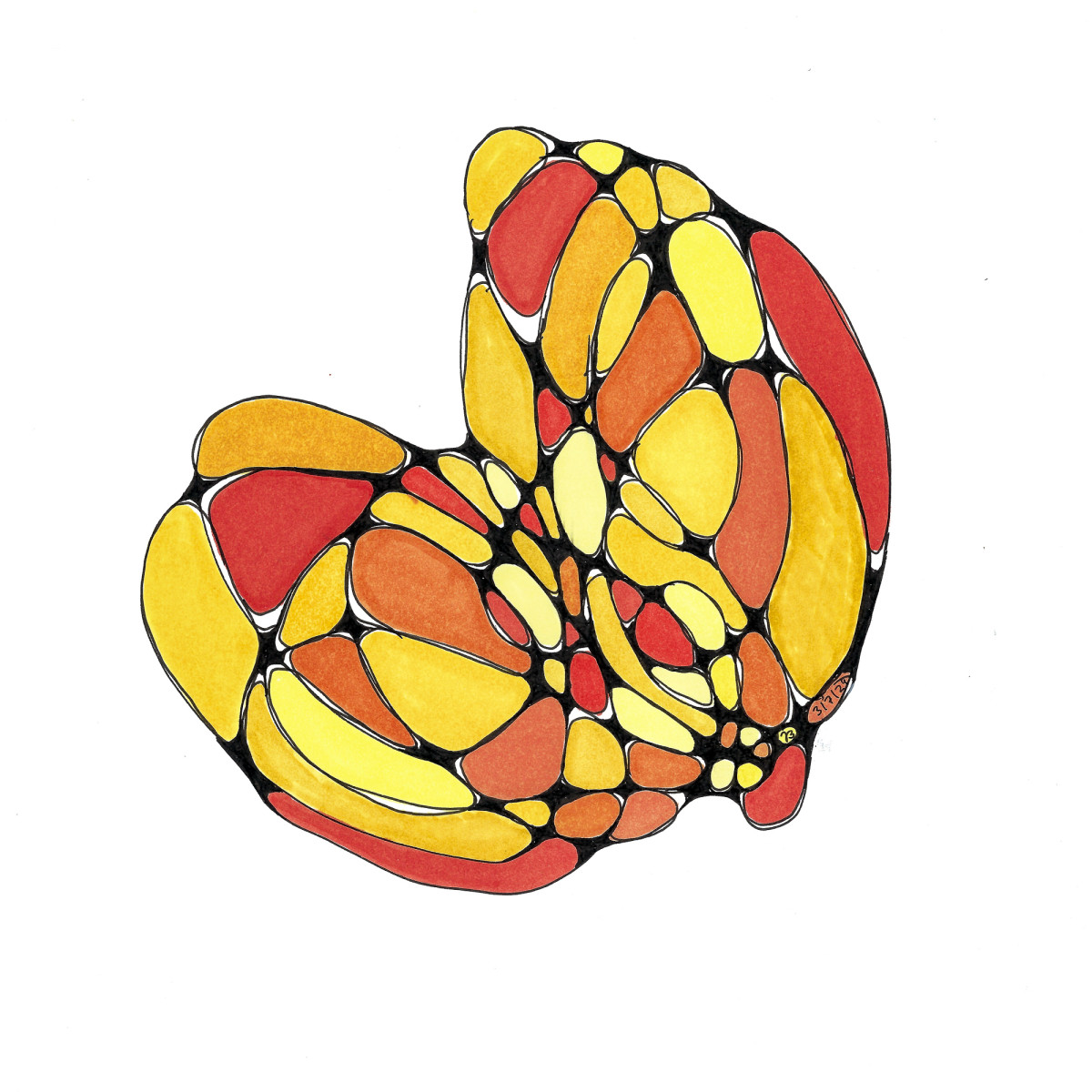 640702 Endlos Schmetterling