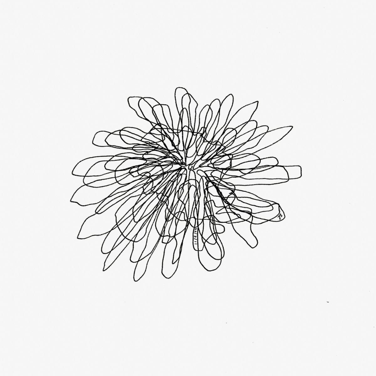 640605 Endlos Tusche Blume